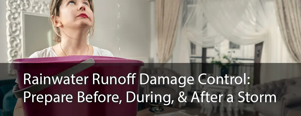 Rainwater Runoff Damage Control: How to Prepare Before, During, & After a Storm
